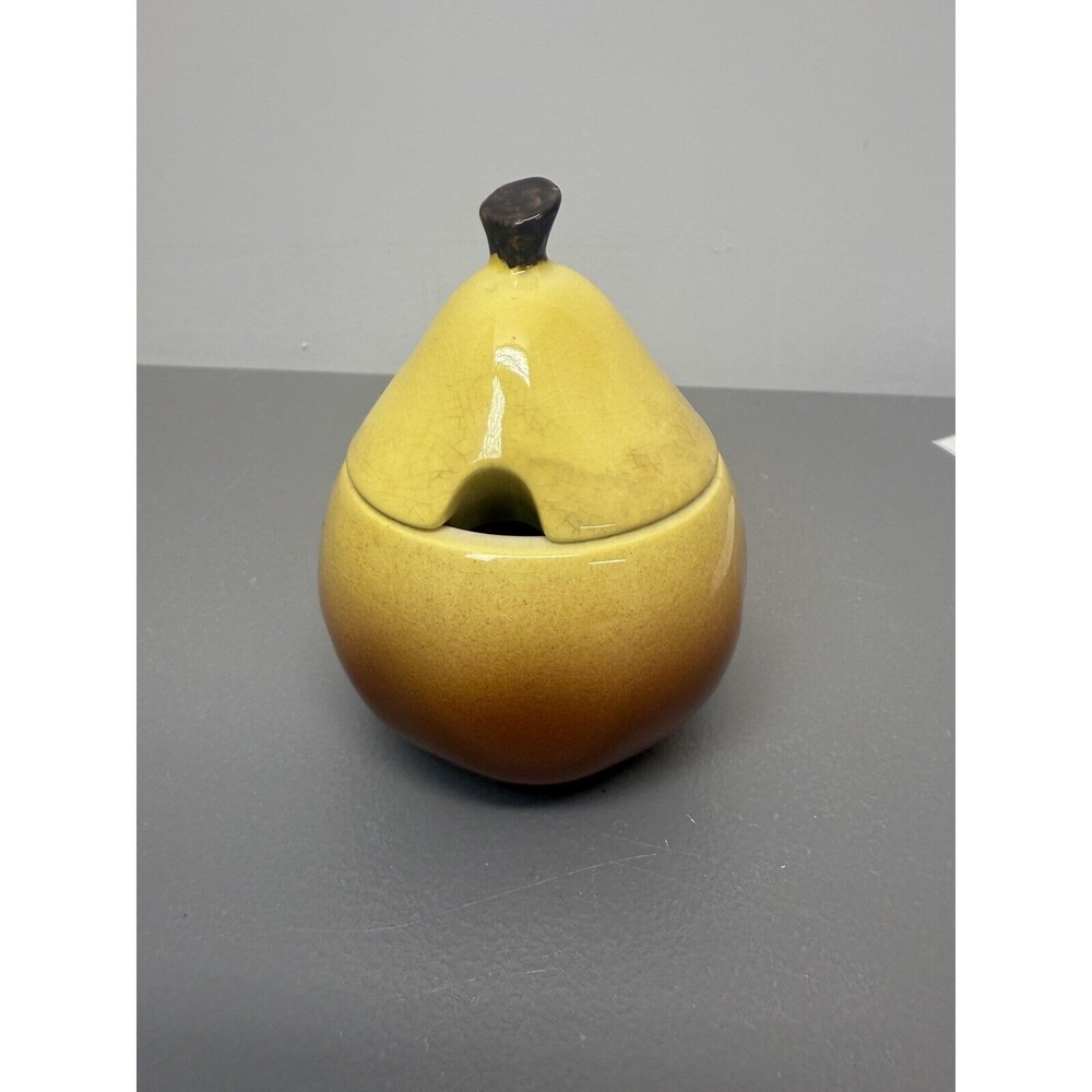 Carlton Ware‎ Pear Condiment Or Jam Pot 1955 Vintage #16